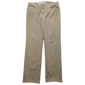 FABRIZIO GIANNI JEANS STRETCH FOR HIGH COMFORT Women Size 6 Khaki Pants